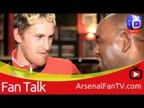 Arsenal FC 2 Marseille 1 - We Speak With Die-hard Gooner - AKA Blondie - ArsenalFanTV.com