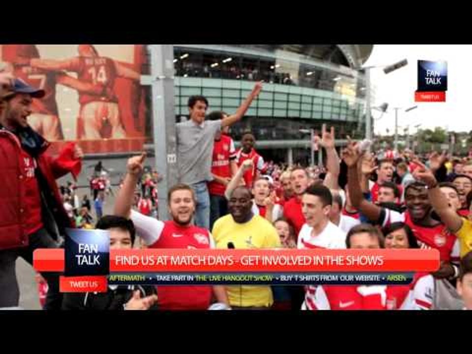 Arsenal FC 1 Spurs 0 - Flamini Chant  - FanTalk - ArsenalFanTV.com