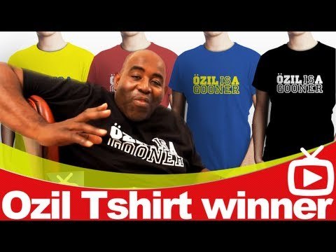 Arsenal FC - Mesut Ozil Competition Winner - ArsenalFanTV.com