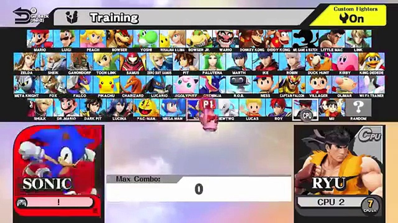 RYU Guide Super Smash Bros 4 Wii U New DLC Character! Special Moves Finals Smashes Gameplay Nintend