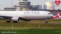 United Boeing 767 [N641UA] Takeoff @ Germany, Berlin-Tegel 15.07.14