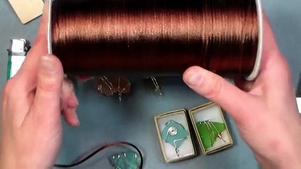 DIY wire wrapped sea glass pendants