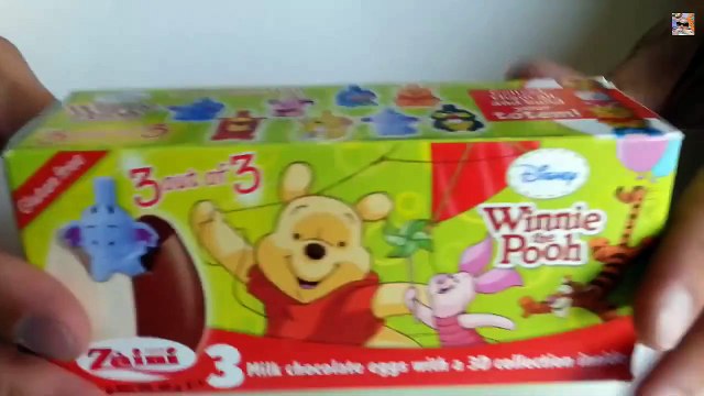 3 Kinder Surprise Disney Winnie the Pooh Kubuś Puchatek