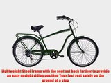 Gama Bikes Clubman 26-Inch Camo 6 Speed Shimano Cruiser Bicycle 19.5-Inch Green