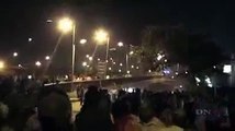 المتظاهرين الاقباط والتعدى على سيارات الأمن المركزى أحداث مسبيرو معارك الكر والفر