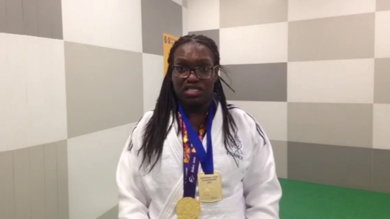 Emilie Andéol - Médaille d'or judo +78kg