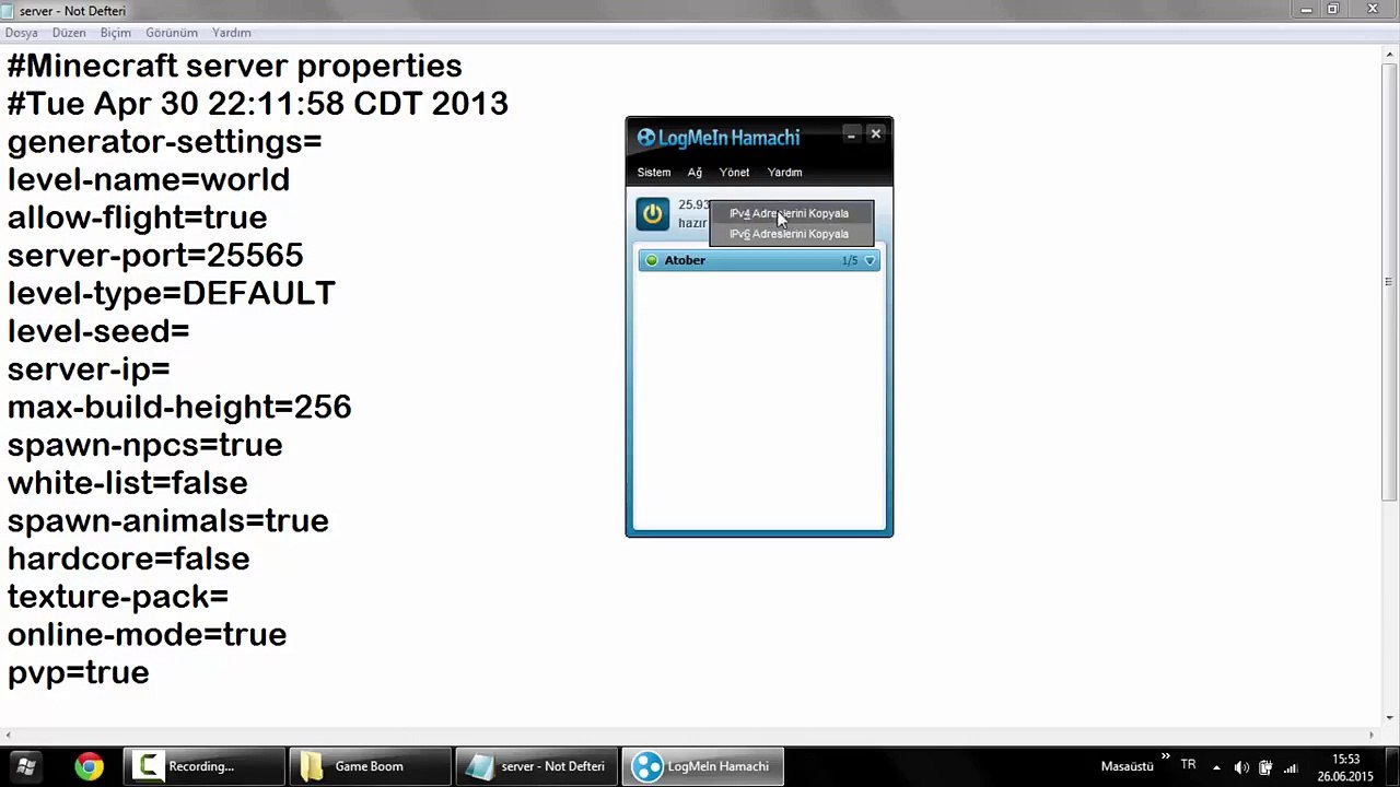 Minecraft Hexxit Server Kurma (Hamachi)