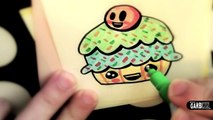 How To Draw Cute Food  - Easy and Kawaii Drawings by Garbi KW