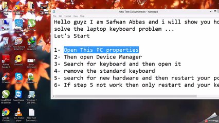 How to solve stuck laptop keyboard?