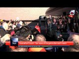 Aaron Ramsey signing autographs after Arsenal 2 v West Brom 1 - ArsenalFanTV.com