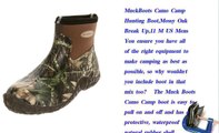 MuckBoots Camo Camp Hunting Boot Mossy Oak Break Up