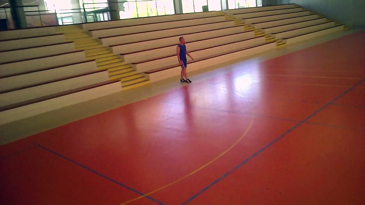 Un entraînement Ziggles vu par un drone