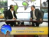 El candidato del FMLN Maurico Funes en informe legislativo