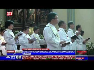 Umat Nasrasi Peringati Kenaikan Isa Almasih di Gereja Katedral
