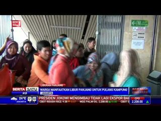 Libur Panjang, Stasiun Tanah Abang Dipadati Penumpang