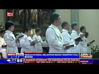 Kenaikan Isa Almasih, Gereja Katedral Lakukan Ibadah Lima Kali