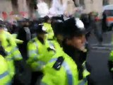 Militant March Against War On Gaza Turns Violent - London Riot 2009