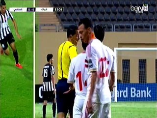 كعب ايمن حفني ورد فعل لاعب الصفاقسي