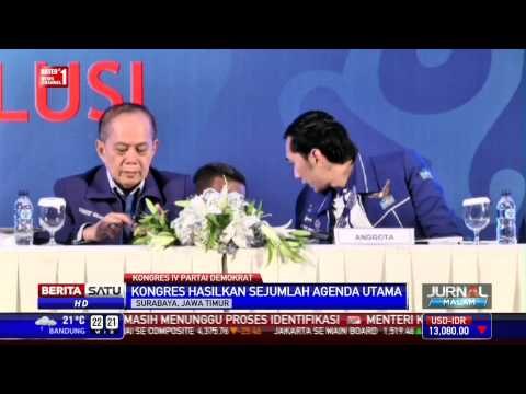 Kongres IV Demokrat Hasilkan Sejumlah Agenda Utama