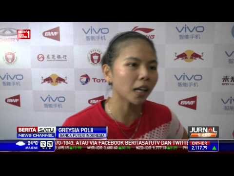 Pernyataan Greysia Polli Usai Disingkirkan Tiongkok