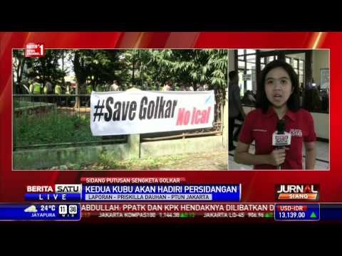 Kedua Kubu Golkar Akan Hadiri Sidang Putusan di PTUN