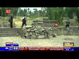 Tim Arsitektur Bantu Ekskavasi Situs Liyangan