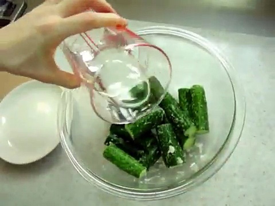きゅうりピクルスの作り方（レシピ）03 - How To Make Cucumber Pickles.