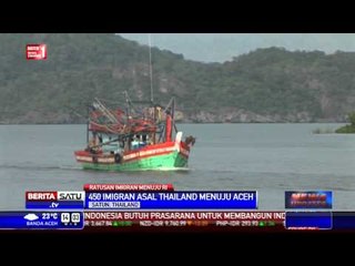 450 Imigran dari Thailand ke Indonesia dengan Kapal Kayu