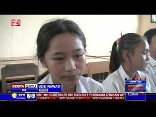 Siswa SD Lepas Balon Berisi Harapan Lulus UN