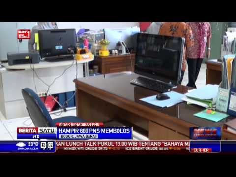 Hari Kejepit, 800 PNS Bogor Membolos