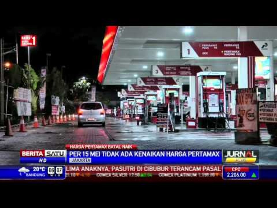 Harga Pertamax Batal Naik