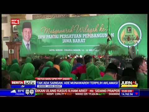 Ade Munawaroh Resmi Menjadi Ketua Umum PPP