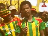 Ethiopia - Passionate Team Ethiopia Supporters in Addis Ababa before South Africa game