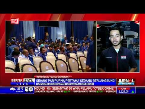 Presiden Jokowi Hadiri Kongres Partai Demokrat