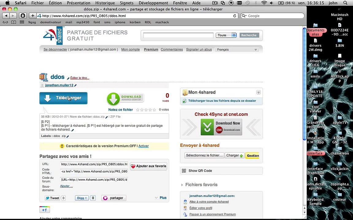 Tutoriel : DDOS quelqu'un avec une page php