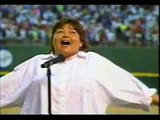 FULL: Roseanne Barr sings National Anthem 1990