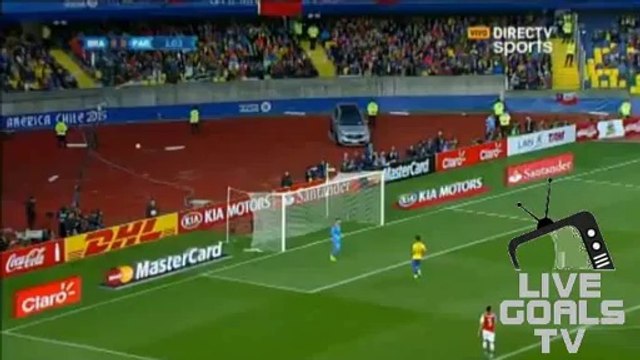 Philippe Coutinho Great Skills - Brazil vs Paraguay 27/06/2015