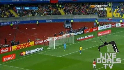 Philippe Coutinho Great Skills - Brazil vs Paraguay 27/06/2015