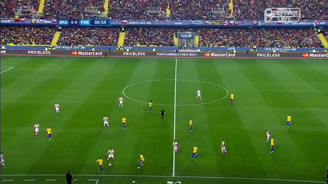 Coutinho Fantastic Longshot | Brazil vs Paraguay 27.06.2015