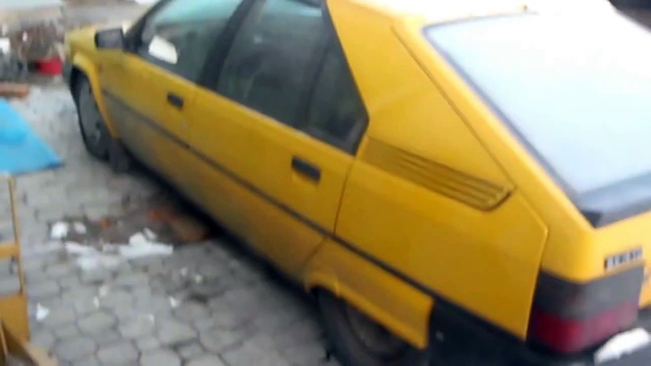 Citroen BX 1.9D Very cold start (-20°C) after 3 weeks of standing