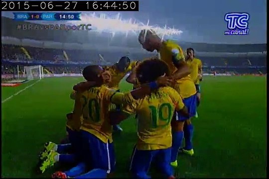 Copa América 2015 - Brasil 1 - 0 Paraguay (Cuartos de Final)