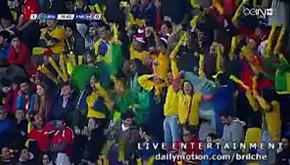 Robinho Fantastic Goal 1-0 Paraguay 27.06.2015 HD