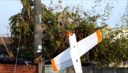 自製保麗龍遙控飛機