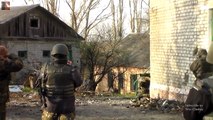 Ukraine War 2015. Chechens and UA Forces in Heavy Fighting During Clashes in Pesky and Shyrokyne