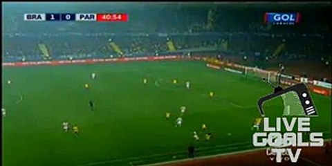Brazil 1-0 Paraguay 1st Half Goal & Higlights