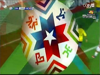 مهارات السامبا امام باراجواي شوط اول