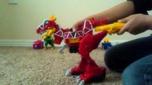 Power Rangers Dino Charge Main Zords