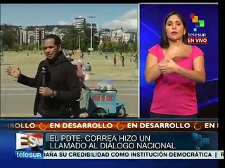 Quito está en calma, pese a llamados a protestas de la oposición