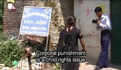 Young journalist investigates corporal punishment