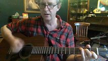 Easy Hillybilly Guitar Lesson - Honky Tonkin - Hank Williams